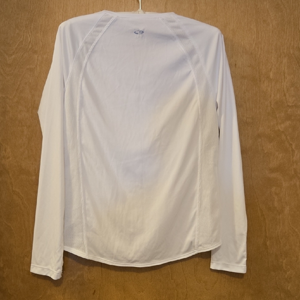 C9 White Long Sleeve Athletic Top - Picture 3 of 5